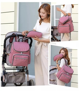 กระเป๋าเป้สะพายหลังอเนกประสงค์สำหรับคุณแม่ รุ่น Custom Sac Maman สำหรับเดินทางและใส่ของใช้เด็ก - Product Image 5