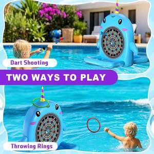 Placas de tiro inflables resistentes de PVC JOSEN EN71, juegos acuáticos para niños, piscina, playa, patio. - Product Image 4