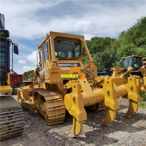 Bulldozer de cadenas Caterpillar D7G usado para el transporte rápido de inventario de proyectos de movimiento de tierras - Product Image 5