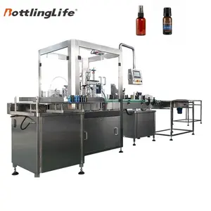 10ml spray bottle filling Capping machinery pigments filling machineAutomatic plastic bottle paint filling machine