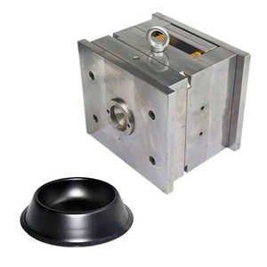 High Precision <b>Black</b> Color Household Commodity Pet Bowl Plastic Injection Molding Factory - Product Image 1