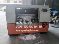 Machine de découpe de recyclage de fil de coton en tissu filtrant en caoutchouc