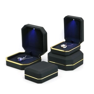 Jinsky 2024 thiết kế mới dẫn ánh sáng vòng boxs cao cấp hộp quà tặng năm mảnh đặt hộp - Product Image 3