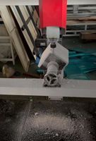 Machine de gravure et de sculpture CNC à 4 axes, moteur servo 6 kW, commande PLC, pour mousse 3D