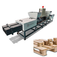Machine de bloc de palette de presse Machine de bloc de bois de sciure Machine d'extrudeuse chaude de bloc de sciure