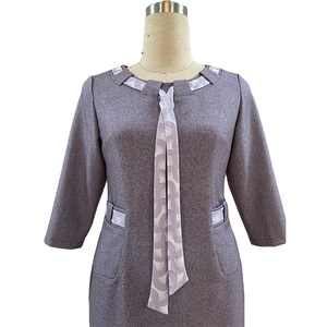 Nouvelle Arrivée Robe Formelle Grande Taille de Bureau Turque de Haute Qualité pour Femme, Tenue d'Église Droite ODM - Product Image 3