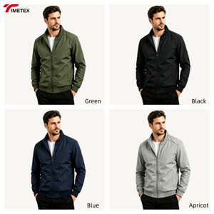 Chaqueta Bomber TIMETEX para Hombre, Cortavientos, Estilo Béisbol, Casual, para Primavera y Otoño, Chaqueta <span class=keywords><strong>de</strong></span> Negocios, Venta al Por Mayor, Lista para Enviar - Product Image 3
