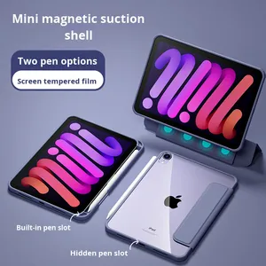 Barus 2024 New iPad Mini <span class=keywords><strong>7</strong></span> Cho Apple Mini 6 Máy Tính Bảng Bảo Vệ Bìa 8.3 Inch Trong Suốt Silicone Trường Hợp Bảo Hiểm Đầy Đủ Chống Thả - Product Image 6