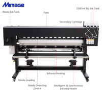 Impresora de inyección de tinta por sublimación, 1,8 m/6 pies, 4720/3200 cabezales, camiseta/prendas/máquina de impresión de ropa, precio