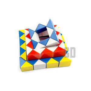 三角形链接立方体/彩色操纵玩具链接形状立方体