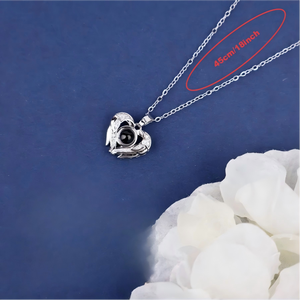 <span class=keywords><strong>Collana</strong></span> <span class=keywords><strong>con</strong></span> <span class=keywords><strong>Proiezione</strong></span> a Forma di Ali d'Amore in Acciaio Inossidabile Personalizzabile <span class=keywords><strong>con</strong></span> Immagini, Certificazione CE, per Regalo di San Valentino - Product Image 3