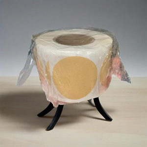 Đầy Màu Sắc 50Mm/2Inch Vòng Vinyl Thông Tư Niêm Phong Nhãn Gói Dán Trong Màu Đen Trắng Giấy Kraft Màu Đỏ Rõ Ràng Màu Hồng Màu Xanh Màu Xanh Lá Cây - Product Image 6