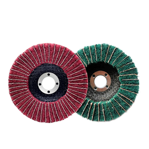 Disque de polissage professionnel en métal, tampon de ponçage, <span class=keywords><strong>meule</strong></span> pour le débavurage et le nettoyage de l'aluminium et du fonte - Product Image 1