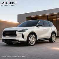 Rines de Aleación Forjados Monobloque Personalizados ZL para Infiniti QX60 de 18 y 20 Pulgadas, Diseño Multirradio, Ajuste OEM, Posventa