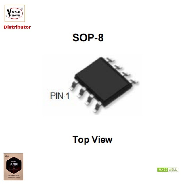 NCE NCE1505S Power MOSFET 150V 5.2A Low Rds(on) High Efficiency Brand New Original SOP-8 for Industrial Automotive In Stock