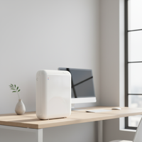 Diffuseur d'arômes portable électrique sans fil Bluetooth en plastique, alimenté par batterie, capacité de 170 ml, pour hôtel