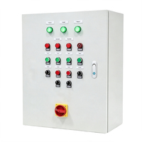 Tablero de Distribución Trifásico de Bajo Voltaje MCC de 220 Voltios, ATS, Doble Alimentación, Conmutación Automática, Caja de Control Eléctrico