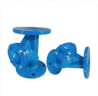 Katup Bola Besi Ulet PN16 HQ44X, Katup Anti Balik Bulat, Anti Water Hammer untuk Saluran Keluar Pompa Air