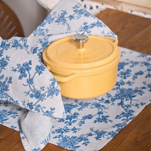 Summer Anne's Classic Blue Floral Servilletas Decoración Western Food Mat Servilletas para mantel <span class=keywords><strong>de</strong></span> boda - Product Image 5
