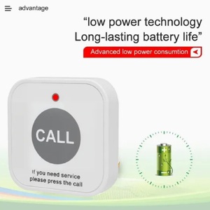 Sistema di Chiamata Wireless per Camerieri con Orologio, Ricevitore da Polso Impermeabile Ricaricabile, Dispositivo con Pulsante di Chiamata per Ospiti per Hotel, Ristoranti, Caffè - Product Image 3