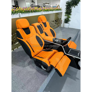 Siège de voiture britannique Luxury Patrol accessoires d'intérieur de voiture plus siège de voiture électrique VIP de couleur orange assortie pour Nissan Patrol - Product Image 4