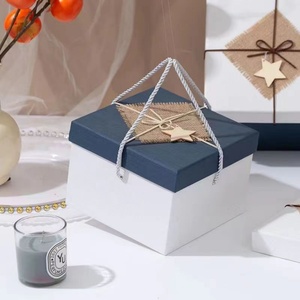 2023 Hot Sale <b>Square</b> Exquisite Clothing Packaging Birthday Gift Box With Custom Design - Product Image 5