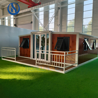 Maison préfabriquée de luxe avec design ouvert et finitions haut de gamme Maison conteneur de 20 pieds et 40 pieds