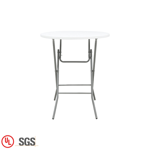 En gros Imperméable Pliable En Plastique HDPE Haute Ronde Pliante Cocktail <span class=keywords><strong>Bar</strong></span> Table À <span class=keywords><strong>Manger</strong></span> - Product Image 2