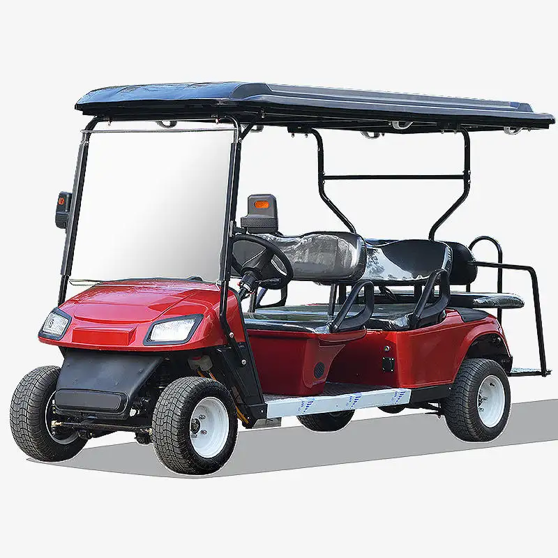 2023Electric Golf arabası Off-road elektrikli 4x4 48v golf arabası pil çin'den ithalat