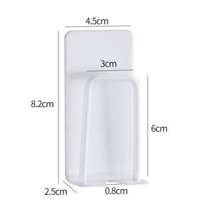 Suporte para Escova de Dentes em Aço Inoxidável 304 Sem Furos, Suporte de Copo Montado na Parede para Acessórios de Banheiro - Product Image 6