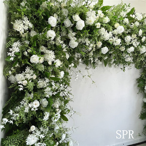 Guirlande <span class=keywords><strong>de</strong></span> fleurs artificielles décoratives en soie (rose, <span class=keywords><strong>hortensia</strong></span>, <span class=keywords><strong>pivoine</strong></span>) pour événements, centres <span class=keywords><strong>de</strong></span> table, mariages et bouquets <span class=keywords><strong>de</strong></span> <span class=keywords><strong>mariée</strong></span> - Fournisseur chinois SPR - Product Image 2