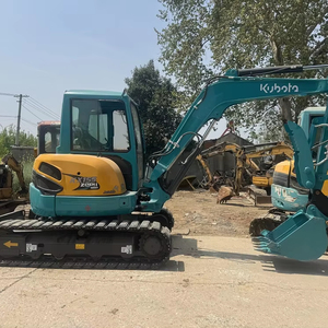 Excavadora usada más vendida KubotaKX155 5,5 toneladas KubotaKX165 6,5 toneladas pequeña máquina excavadora hidráulica sobre orugas EPA/CE - Product Image 1