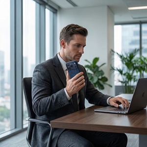 Étui personnalisé OEM en <span class=keywords><strong>Alcantara</strong></span> pour <span class=keywords><strong>iPhone</strong></span> 17 <span class=keywords><strong>Pro</strong></span> Max, logo personnalisé, charge sans fil, protection de l'appareil photo - Product Image 6