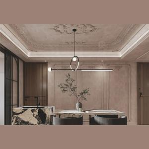 OR-7371 Minimalista, Libre de Formaldehído, Fácil de Instalar |   Moldura de Techo de Poliuretano |   Especial para Dormitorio, Junta de Techo y Moldura de Pared para Estudio - Product Image 5