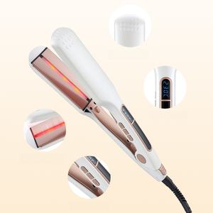 Outil capillaire multifonctionnel pour créer des <span class=keywords><strong>cheveux</strong></span> lisses et raides ou des <span class=keywords><strong>boucles</strong></span> volumineuses avec un seul <span class=keywords><strong>appareil</strong></span> - Product Image 4