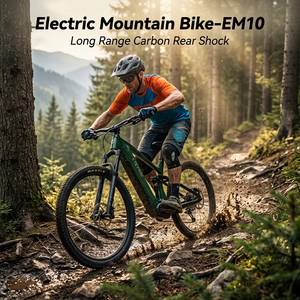 Vélo Électrique Tout-Terrain E-MTB à Moteur Central Bafang M560 en Fibre de Carbone EM10, Batterie au Lithium, Étanchéité IPX6, Meilleures Ventes, Approvisionnement en Gros - Product Image 1