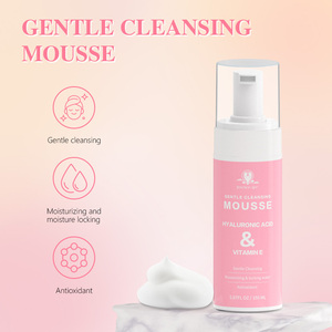 Espuma Limpiadora Facial de Bajo Pedido Mínimo, Espuma Limpiadora Facial Natural Orgánica, Exfoliante Suave, Calmante, Blanqueadora, para Mujeres - Product Image 5