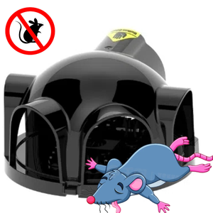 Trampa para Ratones Reutilizable de Plástico Directo de Fábrica con Pedal de Alta Sensibilidad para Captura Instantánea, Ideal para Jardines y Contenedores de Basura - Product Image 1