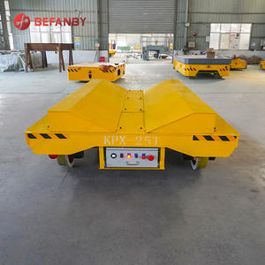 CE 인증 전기 레일 트랜스퍼 카트 제조공장 산업용 새로운 강재 도장선 - Product Image 6