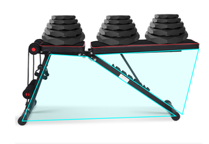 Panca per Manubri Regolabile per Uso Domestico, Panca per Addominali e Pettorali, Panca per Sollevamento Pesi - Product Image 4