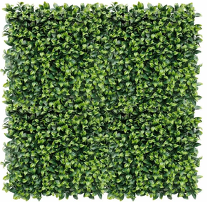 Panel de Pared de Plástico Verde Artificial, Pared Vegetal Artificial, Seto de Césped Sintético, Decoración Ecológica para Jardín, Interior y Exterior, Bodas - Product Image 5