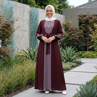Nouvelle mode, vêtements pour femmes, robe musulmane élégante et modeste, best-seller, robe décontractée pour femmes musulmanes, style monsoon