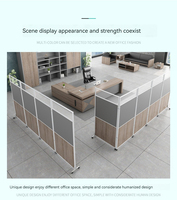 Cloisons de bureau modernes en aluminium pliables et flexibles, murs de séparation mobiles pour usage extérieur et cuisine