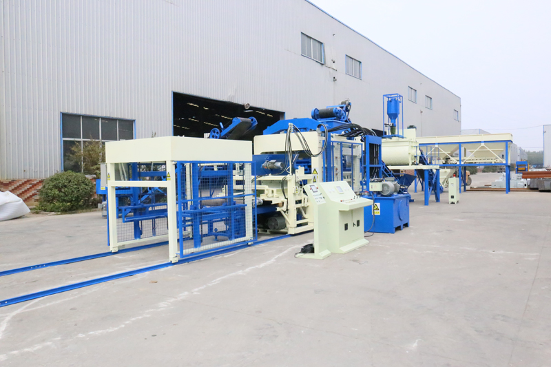 QT8-15 Automatic building concrete hollow block making machines brick moulding machine price