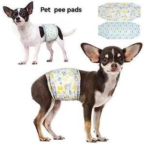 Dono Couches pour chiens mâles, 24 unités, avec indicateur d'humidité, super absorbantes, pour l'<span class=keywords><strong>incontinence</strong></span>, l'entraînement et les voyages, tailles XS S M L - Product Image 1