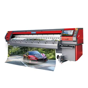 Kaiou 9000K solvent printer Use 4/8 pcs 512i/1024i print heads Widely used in flex banner, Vehicle, one-way vision