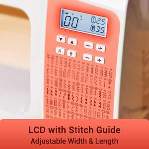 PooLin EOC02 efficiente uso domestico portatile macchina da cucire computerizzata con l'alta qualità - Product Image 5