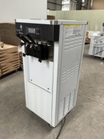 Machine à Glace Professionnelle 3 Saveurs, Automatique, pour Crème Glacée Italienne, Fabrique de Glace pour Entreprises et Food Trucks