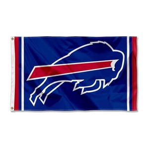 <span class=keywords><strong>Buffalo</strong></span> Bills 3x5ft personalizado para NFLteam Banner Bandera de Mascota de poliéster de alta calidad para fiestas de estadio y puerta trasera Digital - Product Image 1