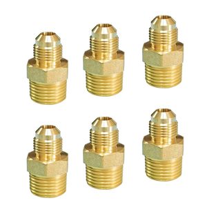 ข้อต่อท่อทองเหลืองชุบสังกะสีสำหรับเครื่องจักรกลอุตสาหกรรม - Product Image 6